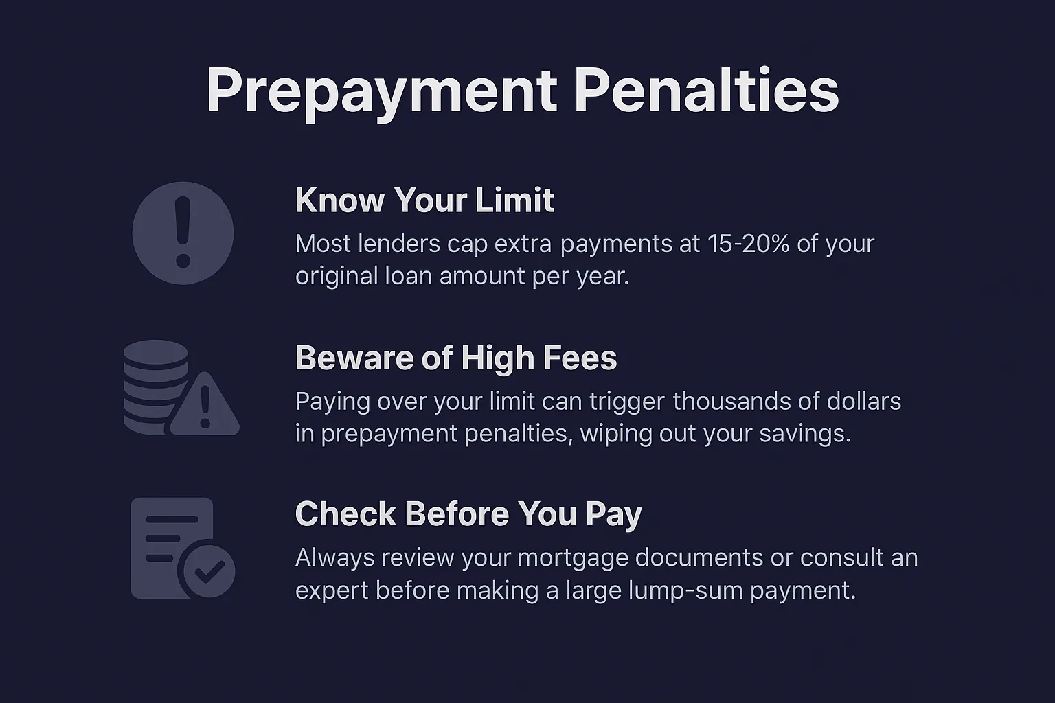 Prepayment Penalties Prepayment Penalties