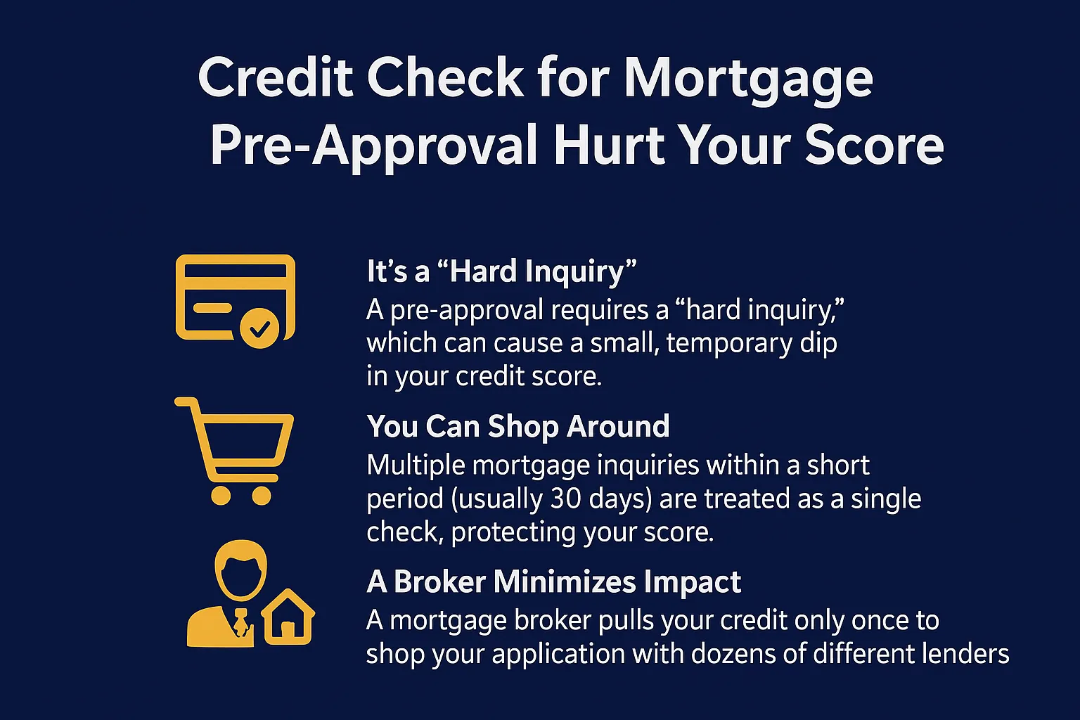 Does a Credit Check for Mortgage Pre Approval Hurt Your Score